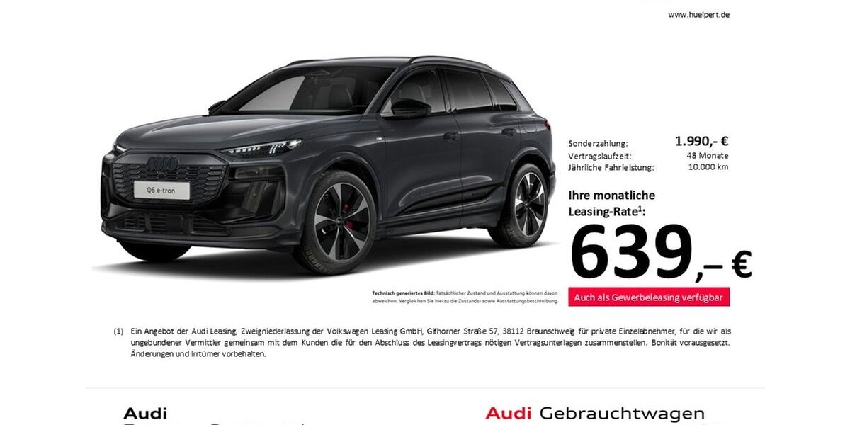Audi Q6 e-tron 16.243 km 73.698 &euro; Dortmund 44143