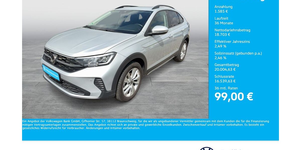 VW Taigo 8.462 km 20.288 &euro; Bergkamen 59192