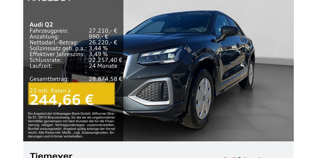 Audi Q2 8.047 km 26.880 &euro; Lüdenscheid 58511