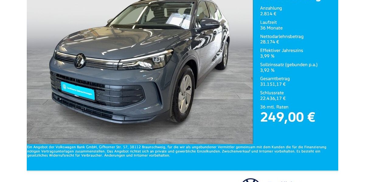 VW Tiguan 16.111 km 30.988 &euro; Unna 59423