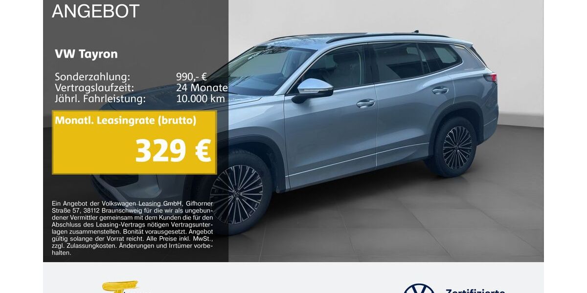 VW Tayron 29.385 km 39.890 &euro; Plettenberg 58840