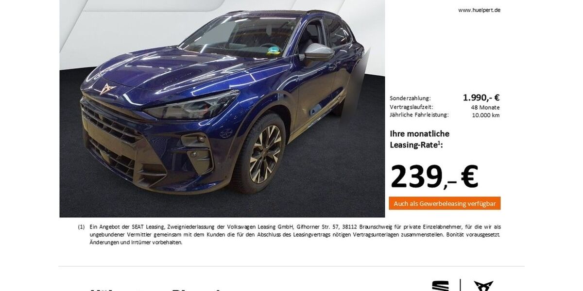 Cupra Terramar 13.864 km 32.290 &euro; Dortmund 44269