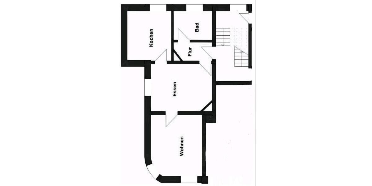 Etagenwohnung Hagen Hagen-Mitte - 2 Zimmer, 48 m&sup2;, 530&euro; | Angebot:26602673