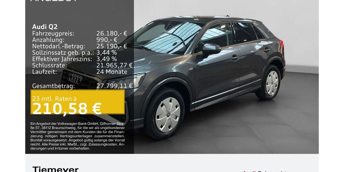 Audi Q2 6.430 km 23.140 &euro; Plettenberg 58840