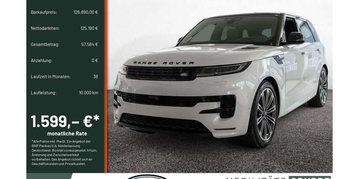 Land Rover Range Rover Sport 11.500 km 126.890 &euro; Lüdenscheid 58507