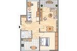 Etagenwohnung Dortmund Hörde - 3 Zimmer, 73 m&sup2;, 386&euro; | Angebot:26588022