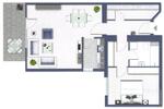Terrassenwohnung Arnsberg Holzen - 2 Zimmer, 65 m&sup2;, 750&euro; | Angebot:26414618