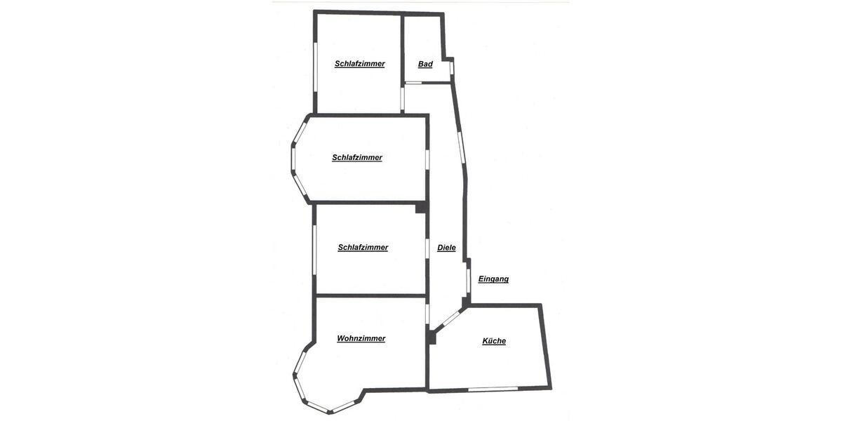 Etagenwohnung Hagen - 4 Zimmer, 96 m&sup2;, 770&euro; | Angebot:26524909