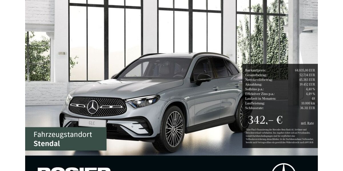 Mercedes-Benz GLC 220 15.500 km 62.780 &euro; Menden 58706