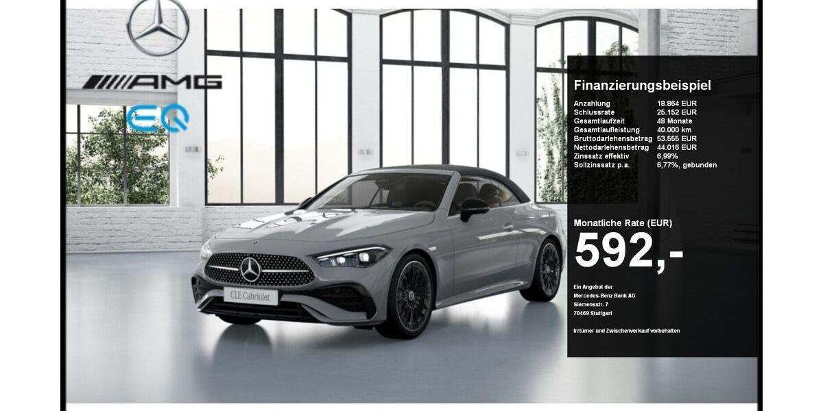 Mercedes-Benz CLE 200 8.434 km 62.790 &euro; Plettenberg 58840