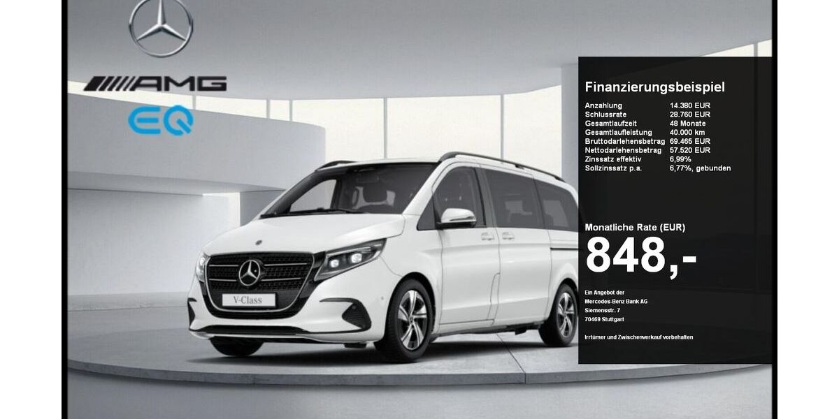 Mercedes-Benz V 220 1.500 km 71.700 &euro; Lüdenscheid 58507