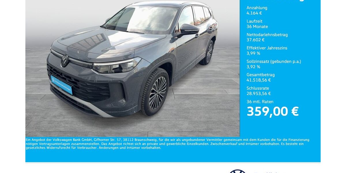 VW Tayron 9.299 km 41.488 &euro; Dortmund 44141