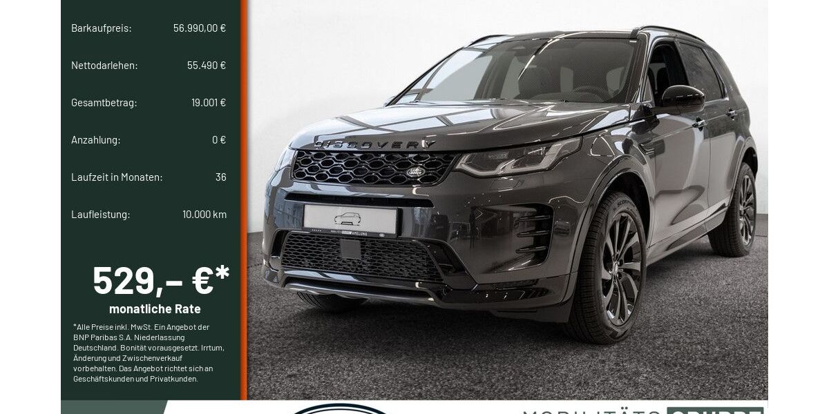 Land Rover Discovery Sport 2.500 km 55.990 &euro; Lüdenscheid 58507