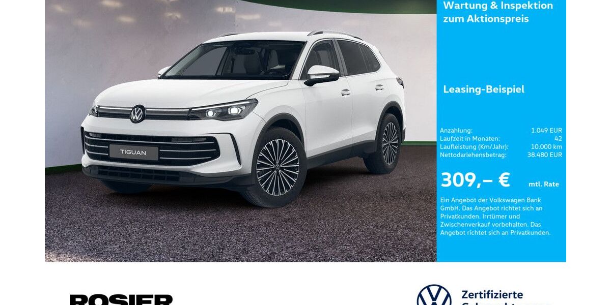 VW Tiguan 5.250 km 38.480 &euro; Menden 58706