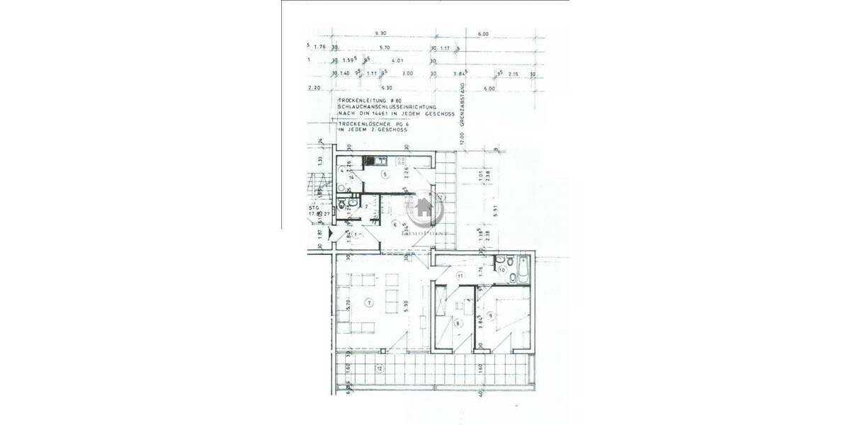 Etagenwohnung Hagen Hohenlimburg - 3 Zimmer, 110 m&sup2;, 880&euro; | Angebot:26388727