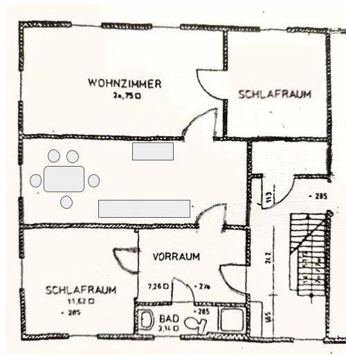 Etagenwohnung Balve - 3 Zimmer, 74 m&sup2;, 587&euro; | Angebot:26518403