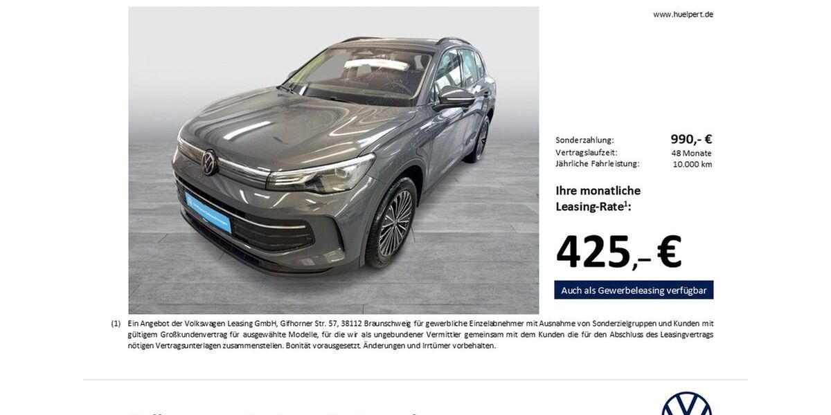 VW Tiguan 9.990 km 39.966 &euro; Dortmund 44141