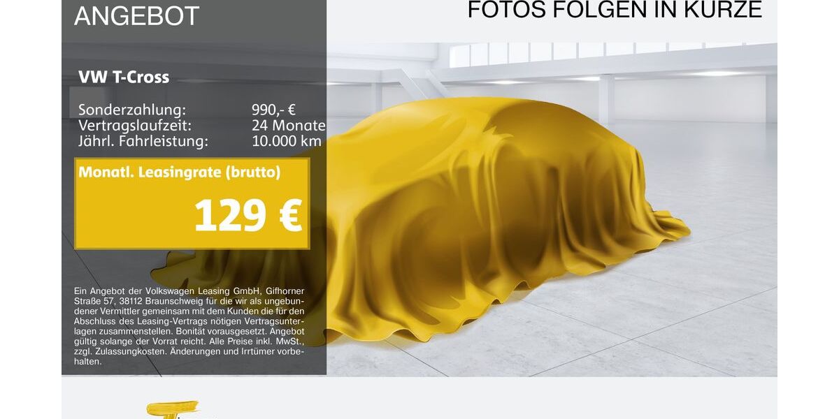 VW T-Cross 22.123 km 19.940 &euro; Lüdenscheid 58507