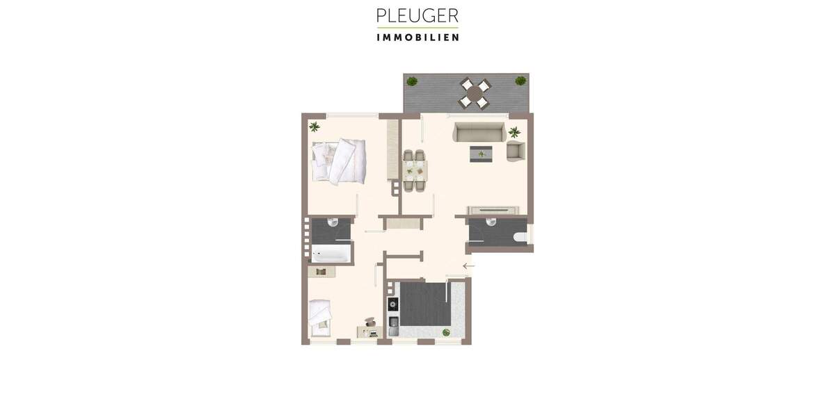 Etagenwohnung Lüdenscheid Gevelndorf - 3 Zimmer, 66 m&sup2;, 113.000&euro; | Angebot:25745559