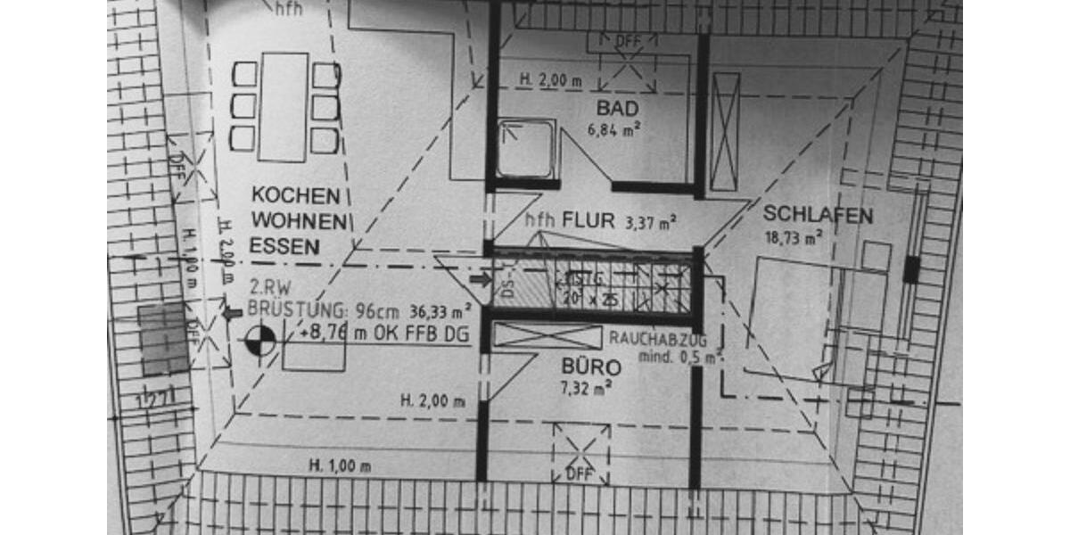 Dachgeschoßwohnung Plettenberg - 4 Zimmer, 75 m&sup2;, 580&euro; | Angebot:25547505