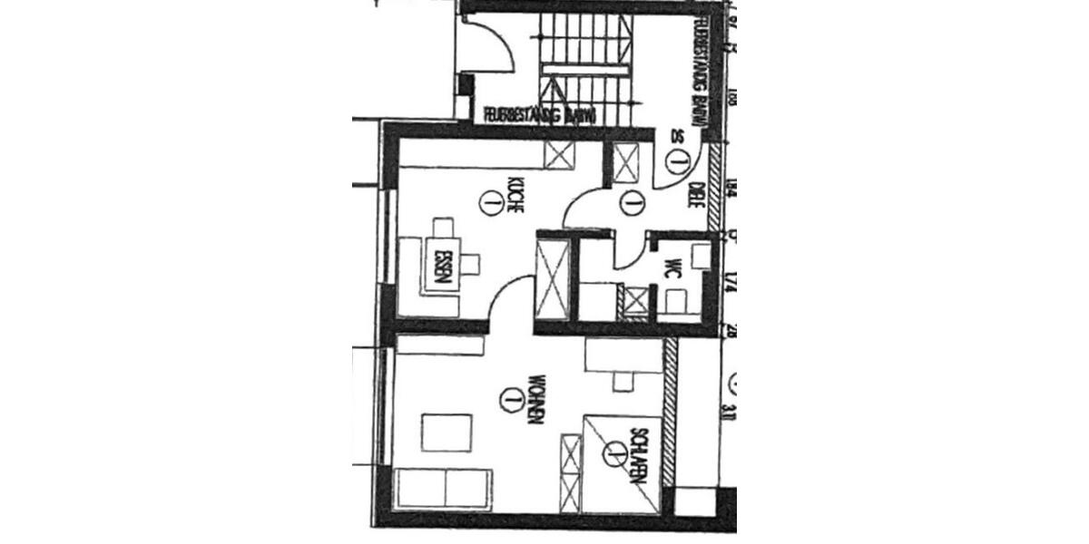 Erdgeschoßwohnung Dortmund Hörde - 1.5 Zimmer, 41 m&sup2;, 516&euro; | Angebot:25891380