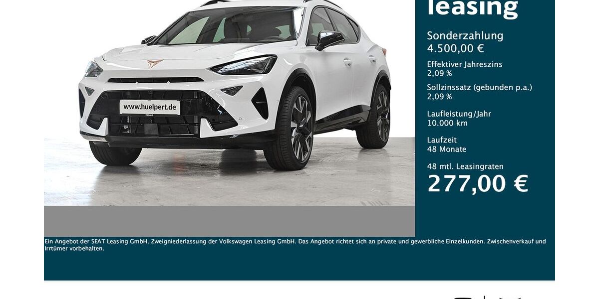 Cupra Formentor 1.296 km 37.922 &euro; Dortmund 44269