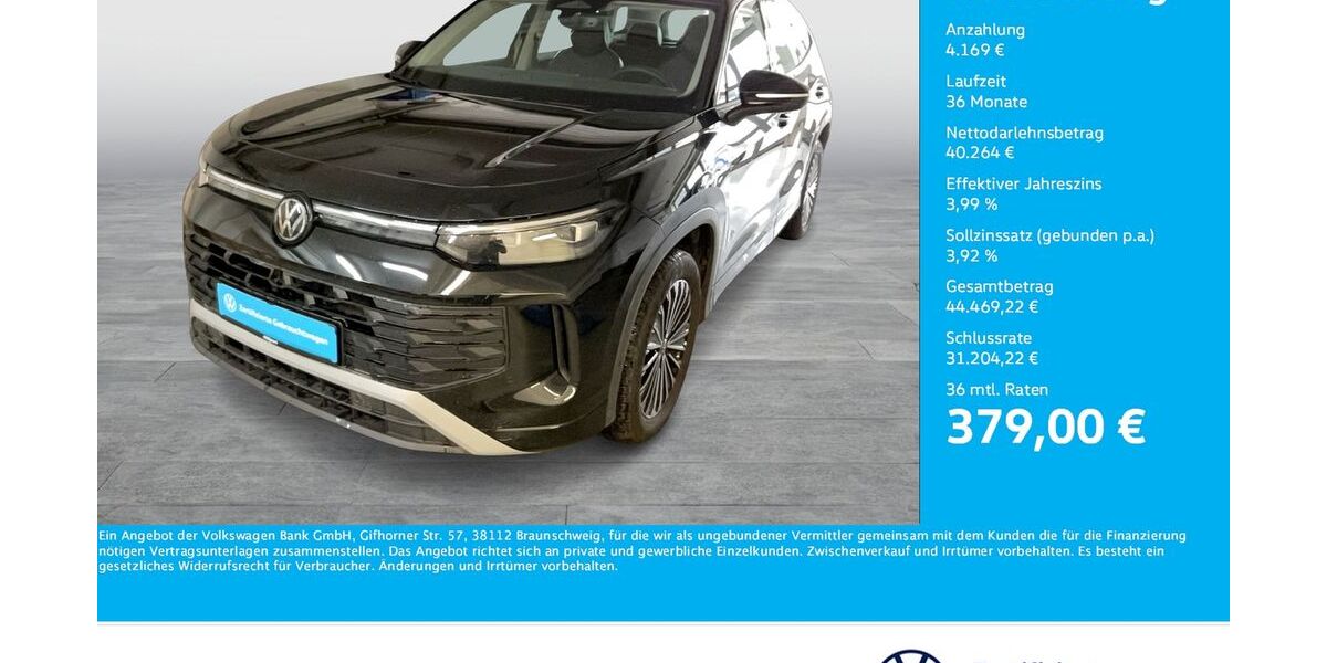 VW Tayron 7.101 km 43.888 &euro; Bergkamen 59192