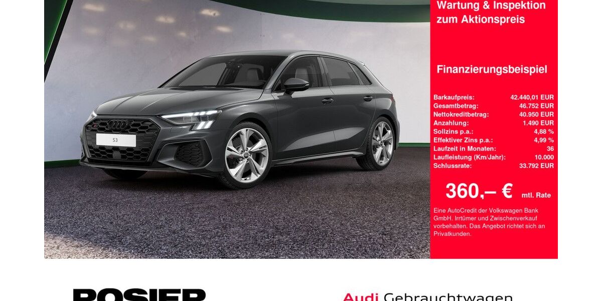 Audi S3 18.507 km 42.440 &euro; Menden 58706