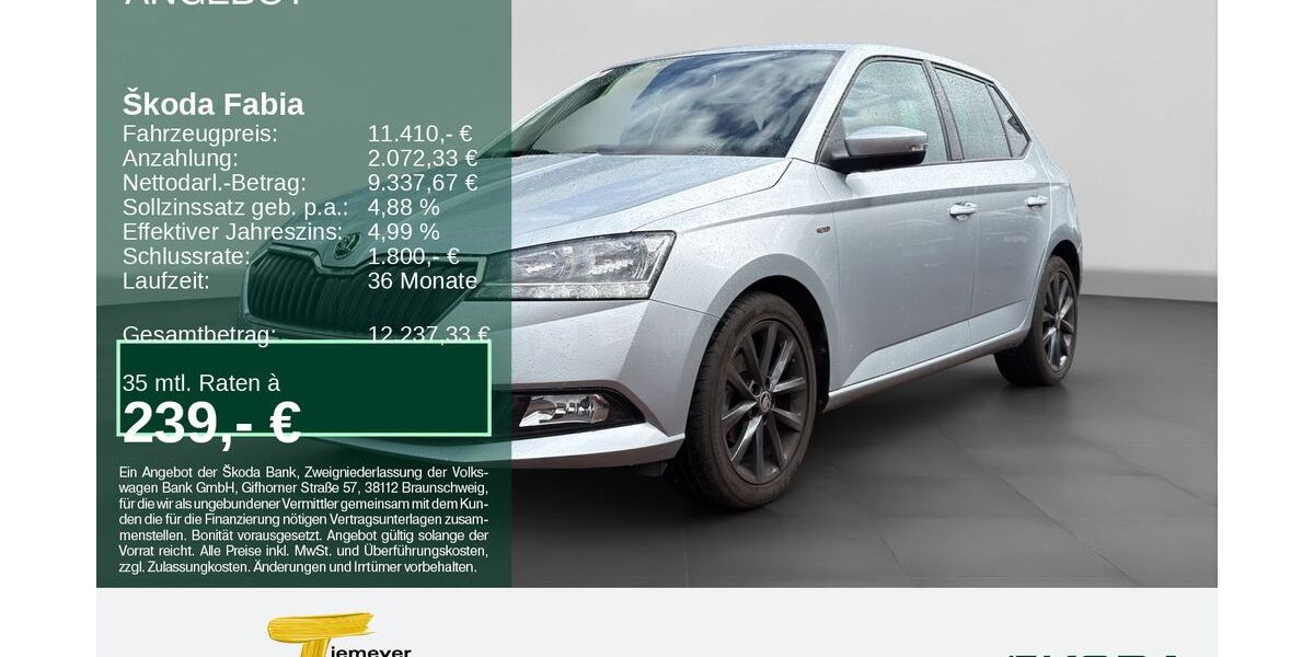 Skoda Fabia 29.078 km 11.410 &euro; Werdohl 58791