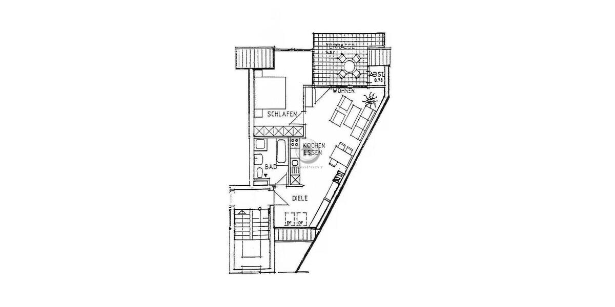 Etagenwohnung Iserlohn - 2 Zimmer, 59 m&sup2;, 483&euro; | Angebot:26640311