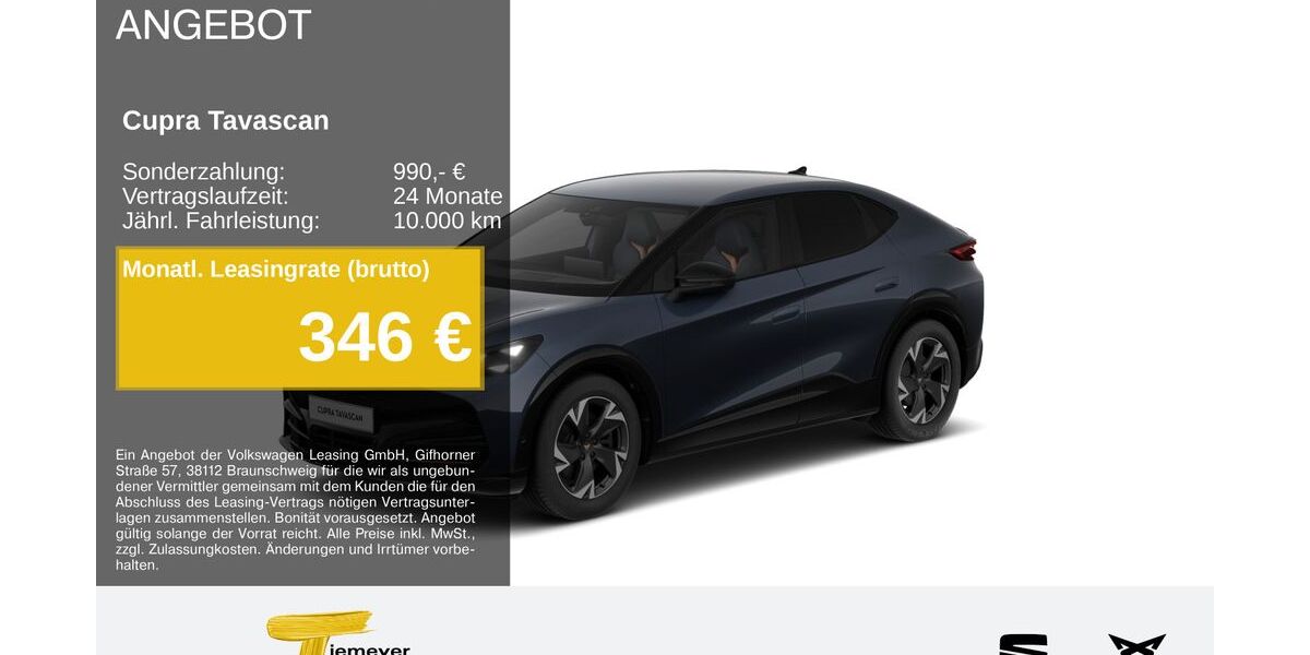 Cupra Tavascan 12.506 km 40.490 &euro; Lüdenscheid 58513
