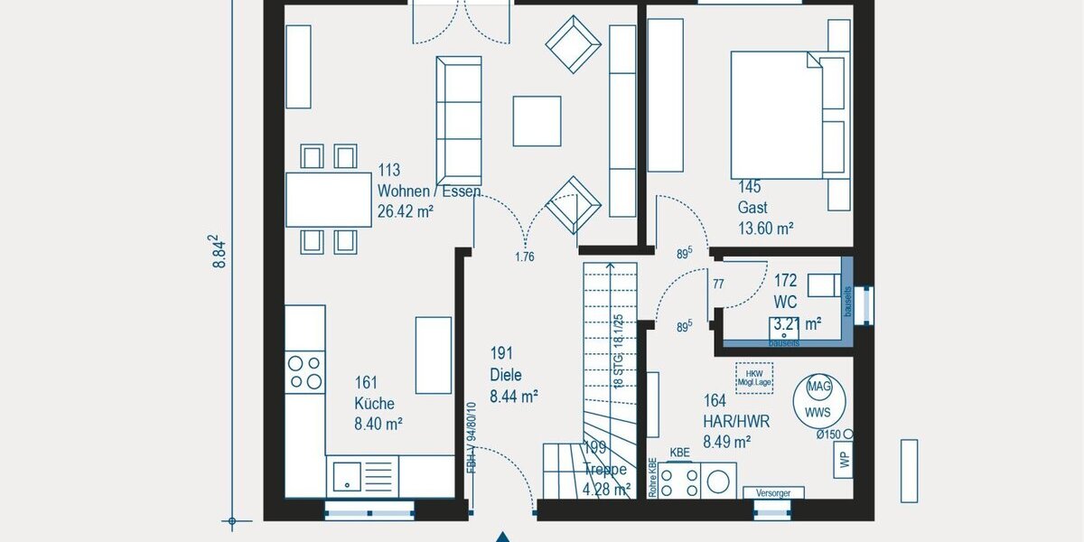 Individuelles Wohnen in Kamen - Ihr maßgeschneidertes Einfamilienhaus von allkauf - Einfamilienhaus Kamen | Angebot:27351221