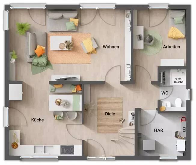 Mehrfamilienhaus, Wohnhaus Hagen Eilpe - 5 Zimmer, 152 m&sup2;, 309.500&euro; | Angebot:25681198