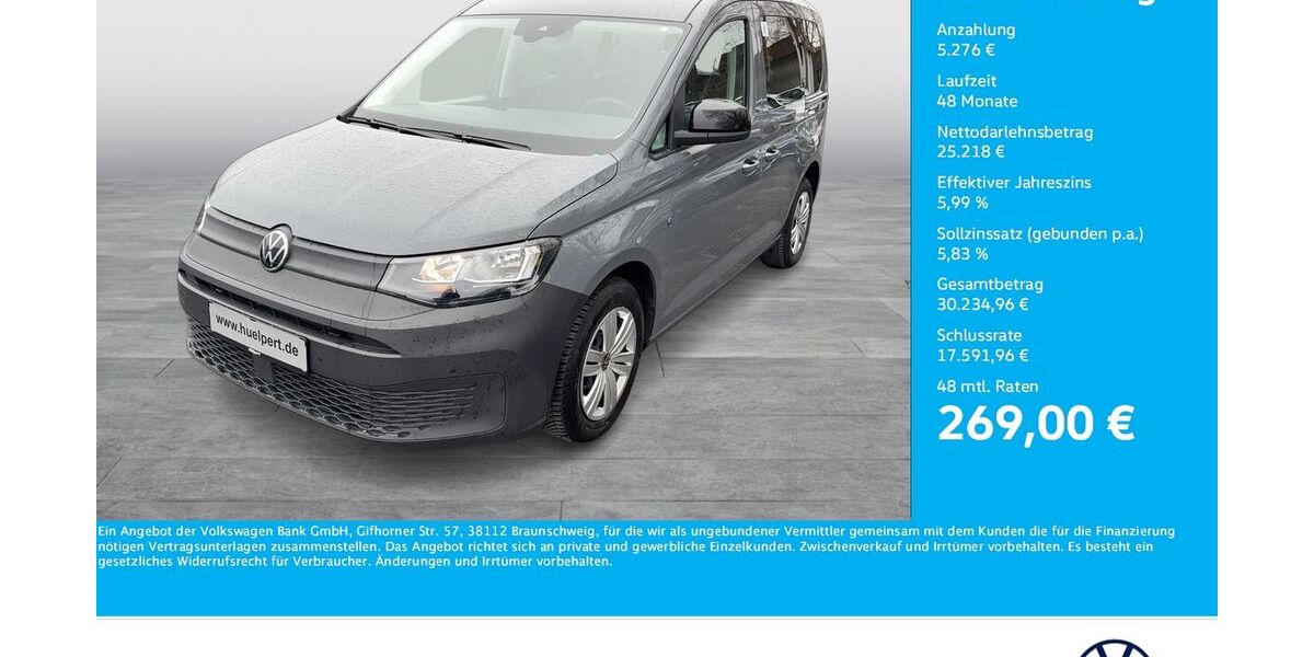 VW Caddy 9.851 km 30.044 &euro; Dortmund 44379