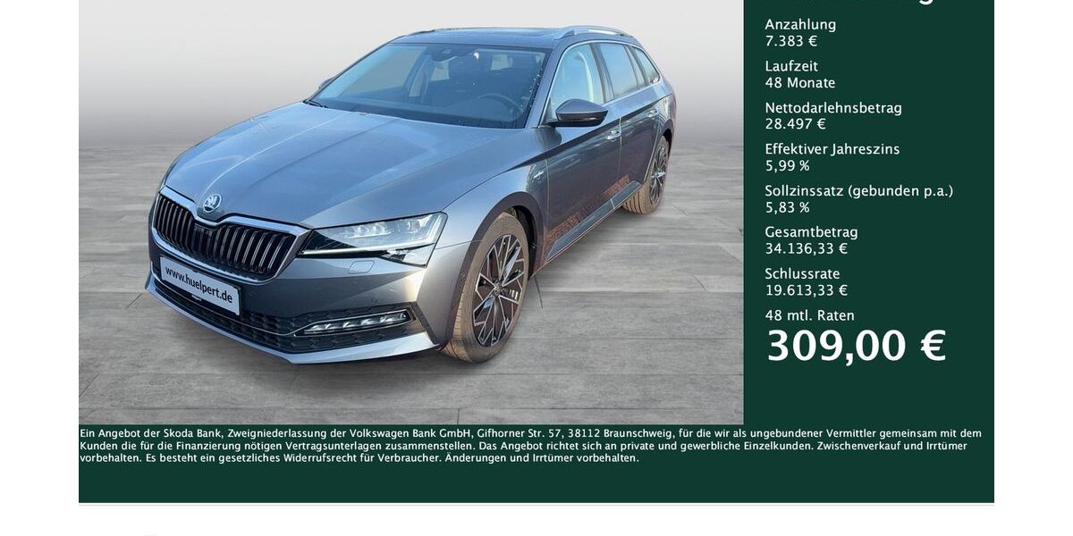 Skoda Superb 38.924 km 35.733 &euro; Dortmund 44309