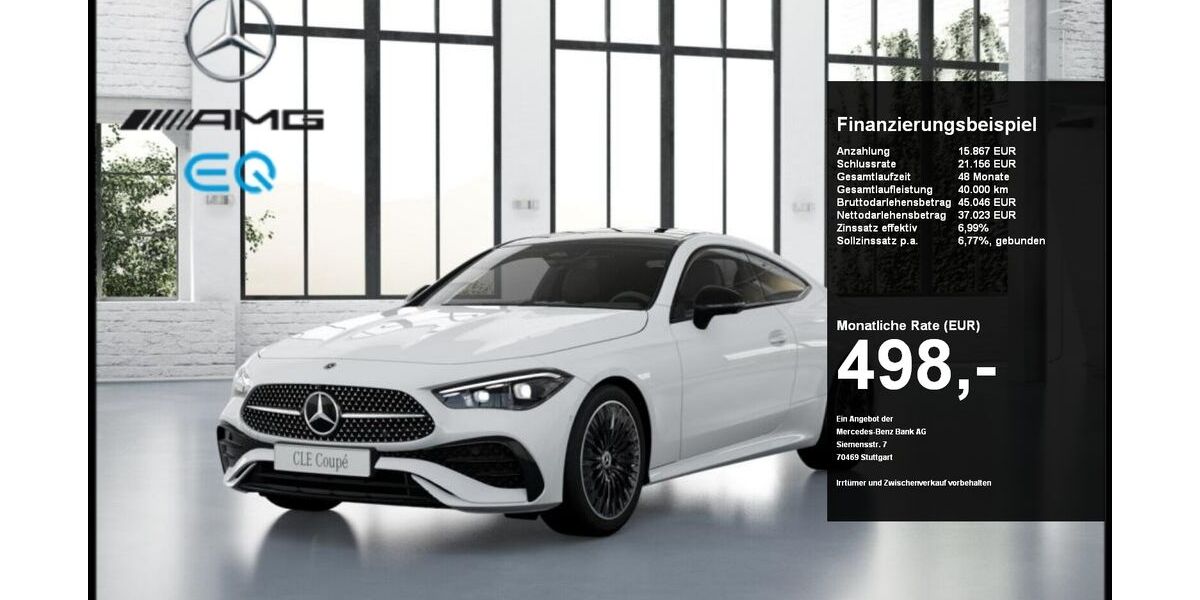 Mercedes-Benz CLE 220 16.642 km 50.900 &euro; Lünen 44532