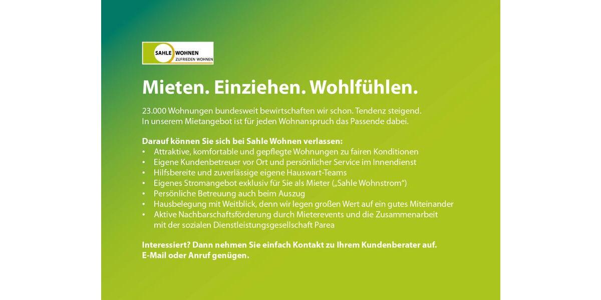 Etagenwohnung Lüdenscheid Othlinghausen - 3 Zimmer, 64 m&sup2;, 424&euro; | Angebot:25491035