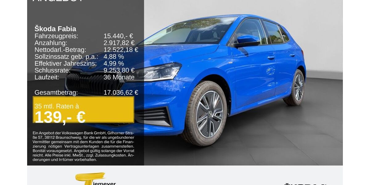 Skoda Fabia 13.045 km 15.380 &euro; Werdohl 58791