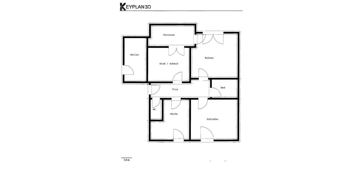 Etagenwohnung Unna - 3.5 Zimmer, 80 m&sup2;, 135.000&euro; | Angebot:24996368