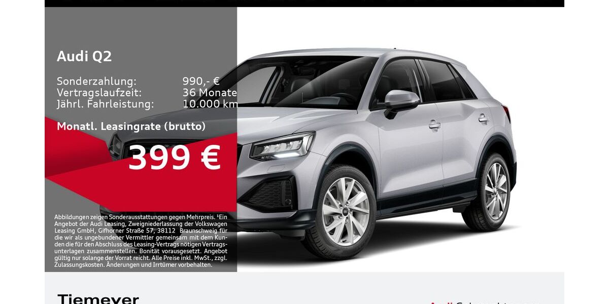 Audi Q2 23.575 km 34.330 &euro; Plettenberg 58840