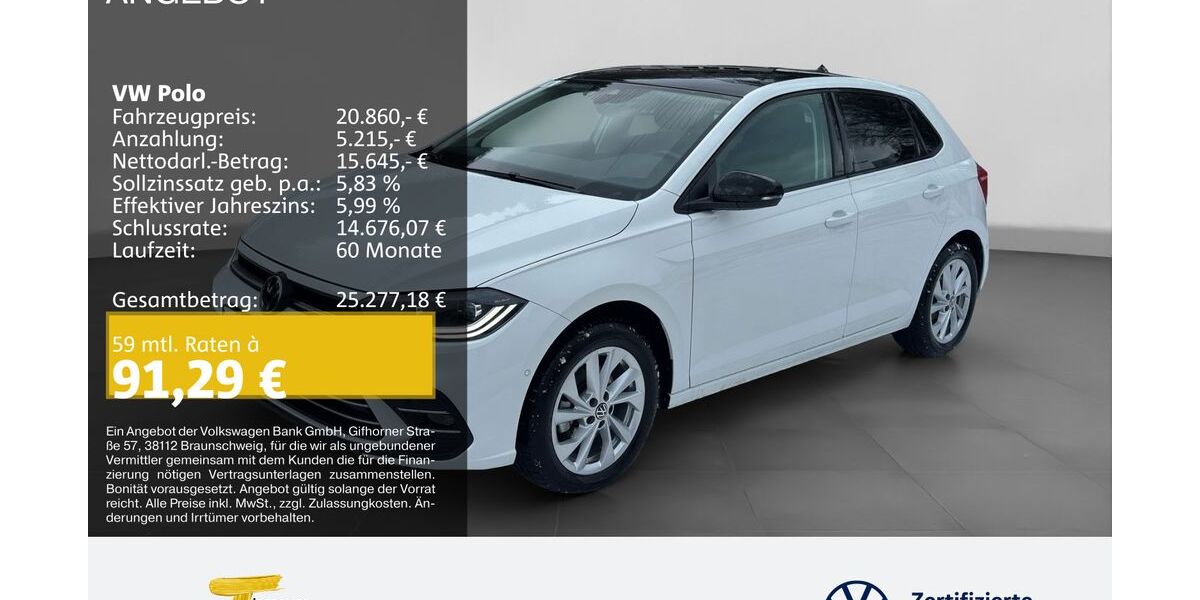 VW Polo 9.735 km 20.480 &euro; Plettenberg 58840
