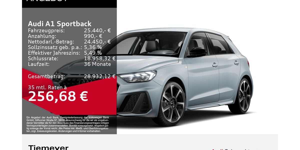 Audi A1 5.532 km 24.680 &euro; Plettenberg 58840
