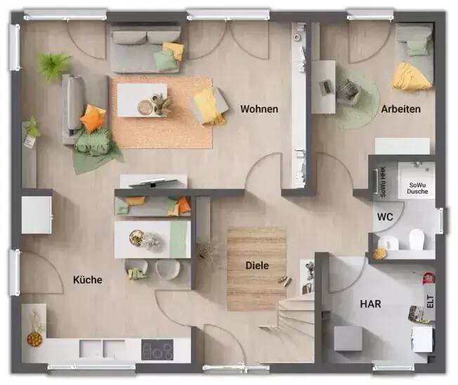 Mehrfamilienhaus, Wohnhaus Hagen Eilpe - 5 Zimmer, 152 m&sup2;, 309.500&euro; | Angebot:25771405