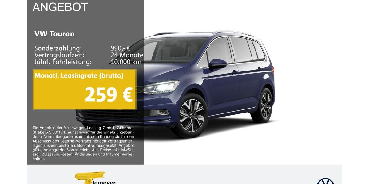 VW Touran 75.924 km 27.880 &euro; Lüdenscheid 58507