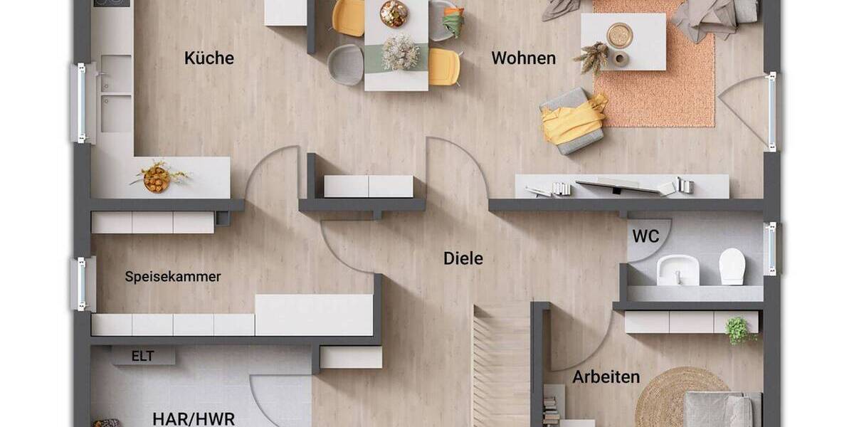 Einfamilienhaus Dortmund Löttringhausen - 5 Zimmer, 142 m&sup2;, 580.629&euro; | Angebot:26401157