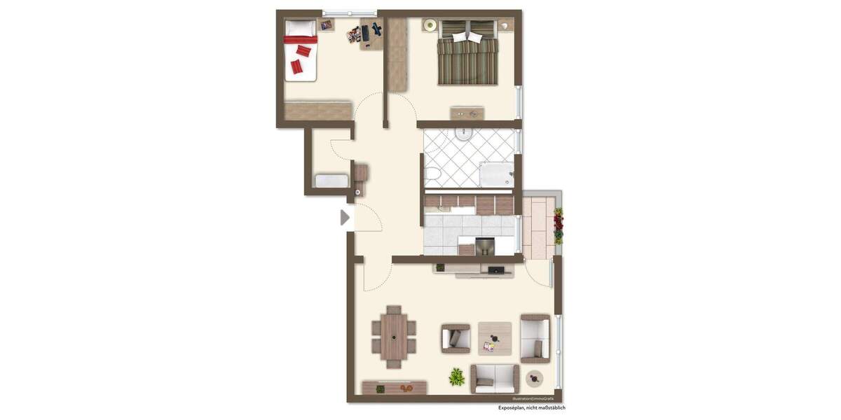 Etagenwohnung Arnsberg / Neheim Neheim-Hüsten - 3 Zimmer, 79 m&sup2;, 147.000&euro; | Angebot:25664460