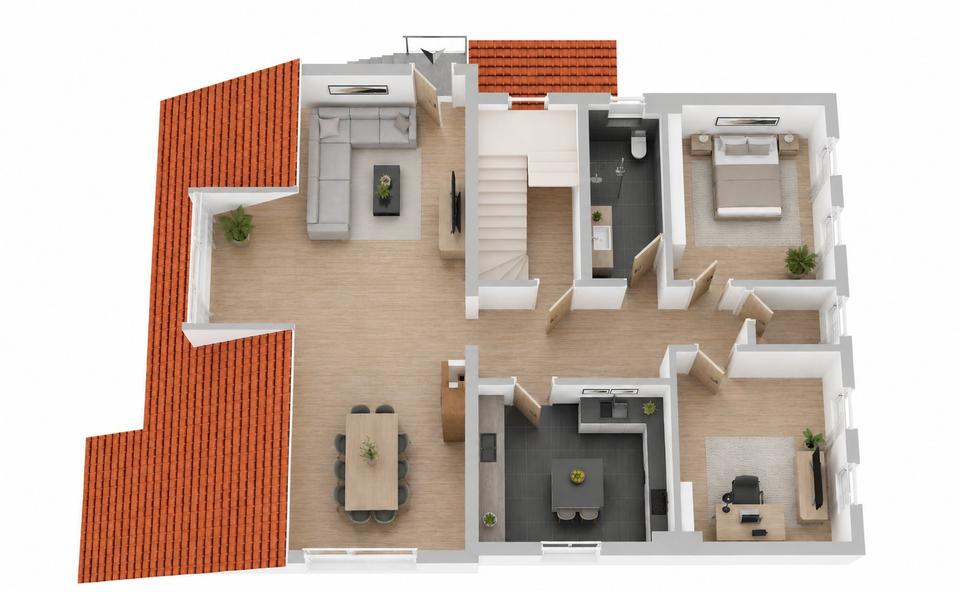 Etagenwohnung Menden (Sauerland) Berkenhofskamp - 6 Zimmer, 167 m&sup2;, 240.000&euro; | Angebot:26610251
