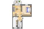 Erdgeschoßwohnung Dortmund Hörde - 2 Zimmer, 43 m&sup2;, 404&euro; | Angebot:26588049
