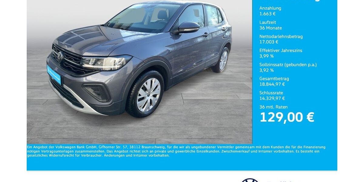 VW T-Cross 14.184 km 18.666 &euro; Unna 59423