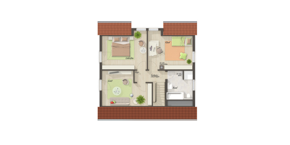 Einfamilienhaus Bönen Bramey-Lenningsen - 4 Zimmer, 130 m&sup2;, 467.650&euro; | Angebot:25734139